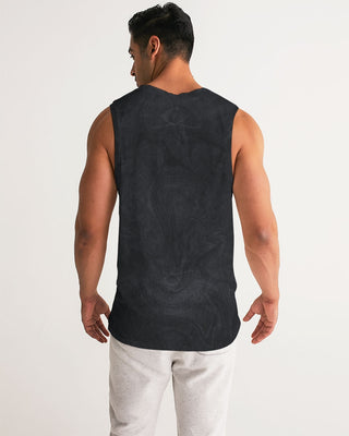 SOUL-VERVE Men's All-Over Print Sport Tank