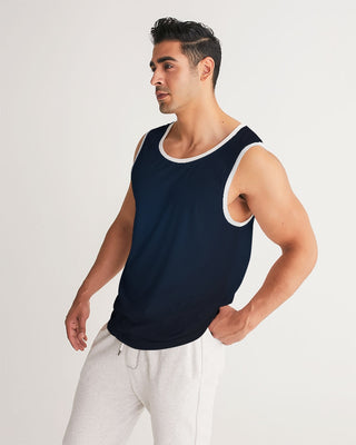 SOUL-VERVE Men's All-Over Print Sport Tank