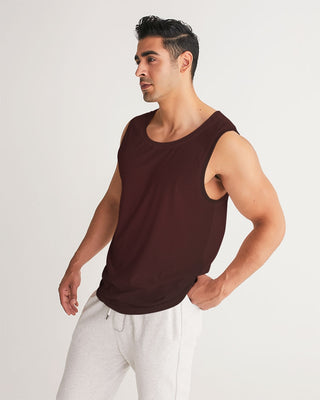 SOUL-VERVE Men's All-Over Print Sport Tank