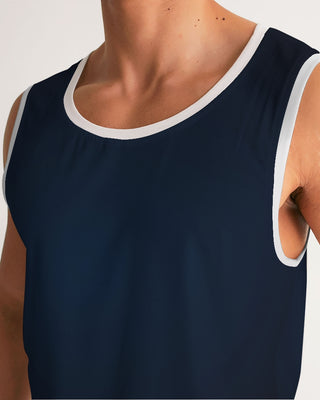 SOUL-VERVE Men's All-Over Print Sport Tank