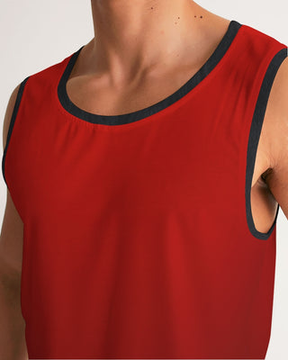 SOUL-VERVE Men's All-Over Print Sport Tank