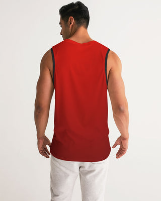 SOUL-VERVE Men's All-Over Print Sport Tank